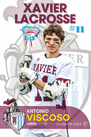 XAVIER LACROSSE SENIOR BANNER - 3